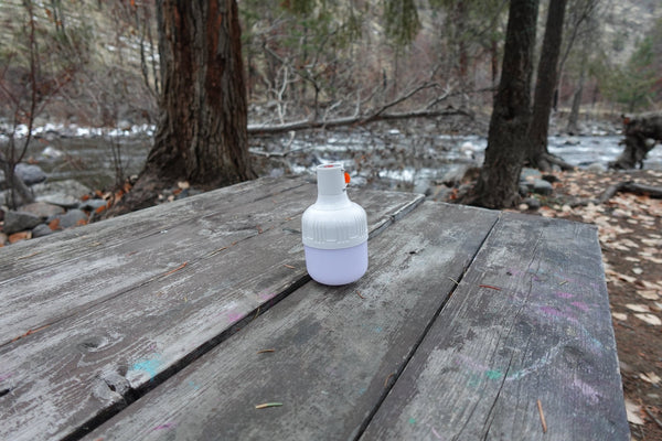 Light Lantern - LED Bulb - Cambium Camping