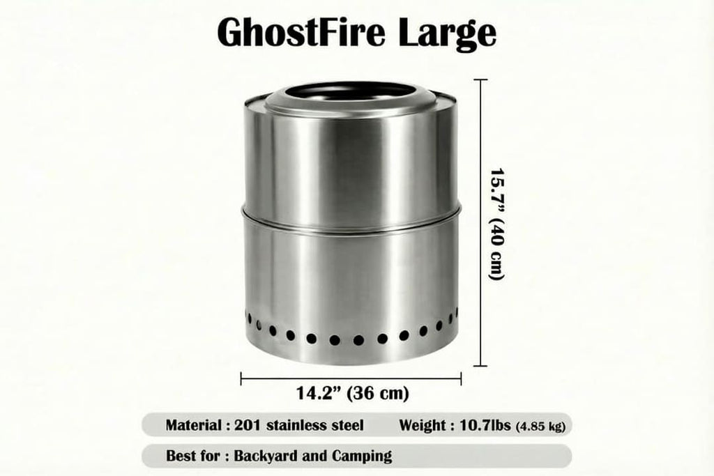 GhostFire - Smokeless Portable Stove