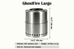 GhostFire - Smokeless Portable Stove