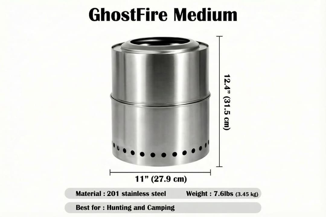 GhostFire - Smokeless Portable Stove