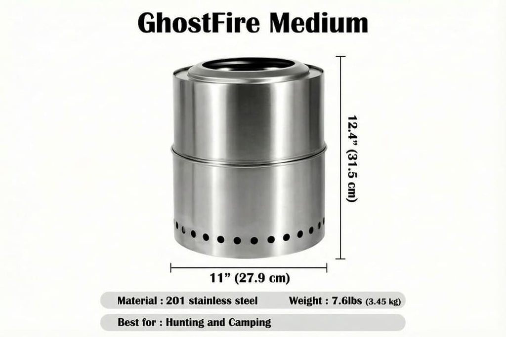 GhostFire - Smokeless Portable Stove