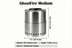 GhostFire - Smokeless Portable Stove